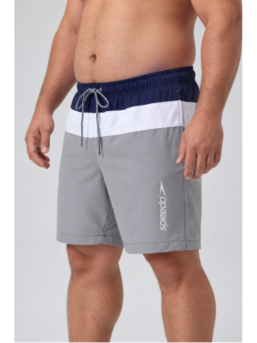 Men's Speedo Swim Trunks XL Blue White